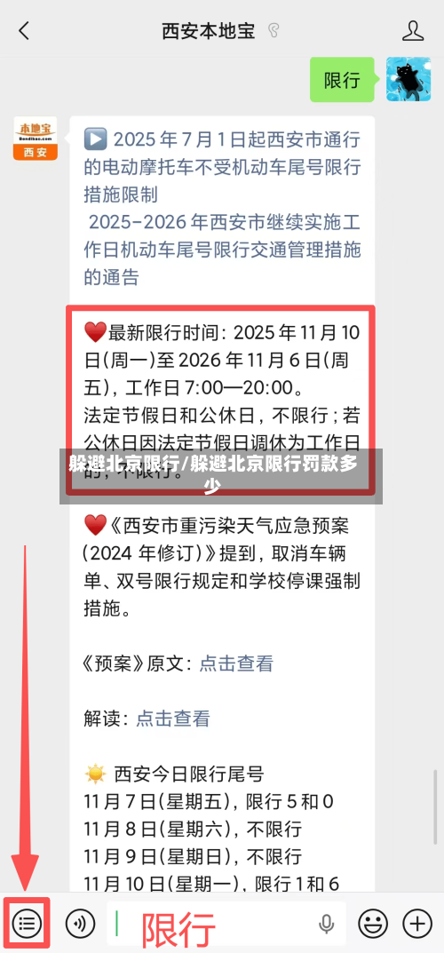 躲避北京限行/躲避北京限行罚款多少