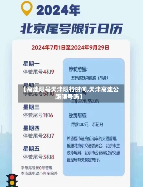 【高速限号天津限行时间,天津高速公路限号吗】