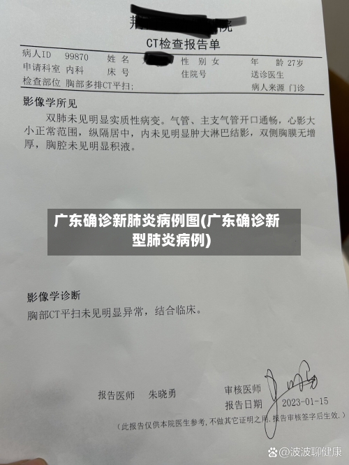 广东确诊新肺炎病例图(广东确诊新型肺炎病例)