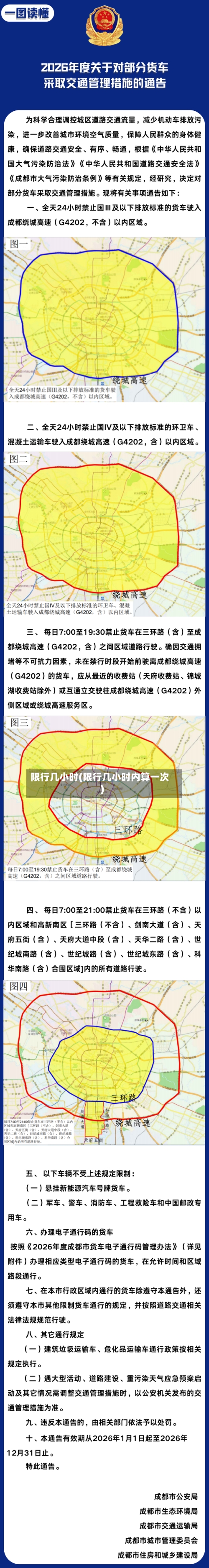 限行几小时(限行几小时内算一次)