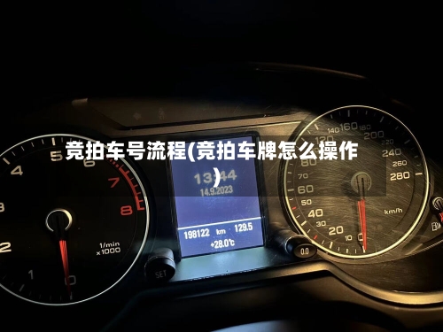 竞拍车号流程(竞拍车牌怎么操作)-第2张图片