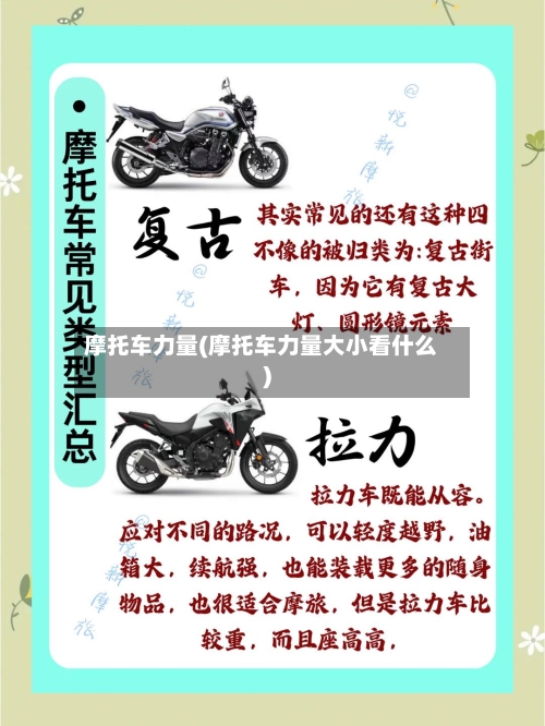 摩托车力量(摩托车力量大小看什么)-第3张图片