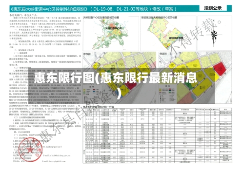 惠东限行图(惠东限行最新消息)-第3张图片