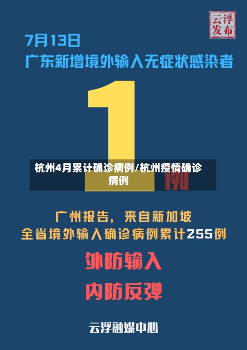 杭州4月累计确诊病例/杭州疫情确诊病例-第2张图片