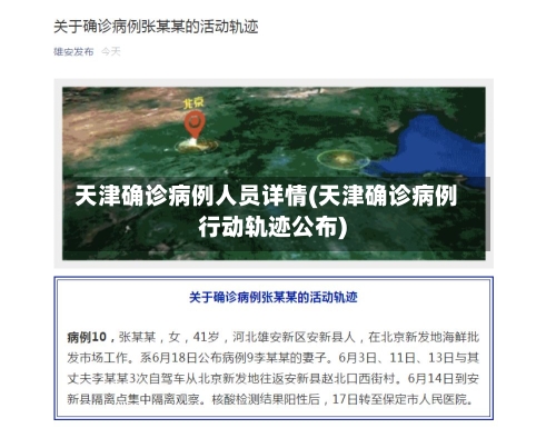 天津确诊病例人员详情(天津确诊病例行动轨迹公布)-第3张图片