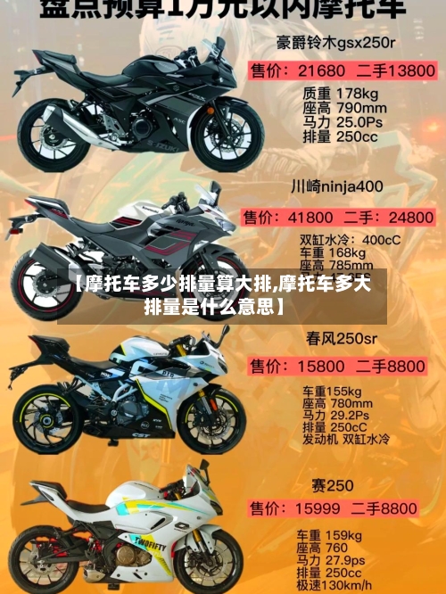 【摩托车多少排量算大排,摩托车多大排量是什么意思】