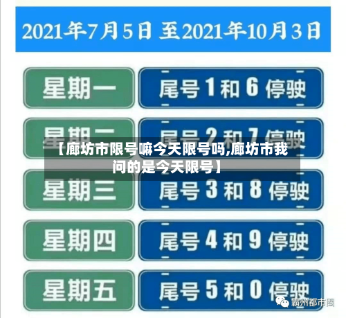 【廊坊市限号嘛今天限号吗,廊坊市我问的是今天限号】