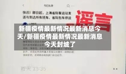 新疆疫情最新情况最新消息今天/新疆疫情最新情况最新消息今天封城了-第2张图片