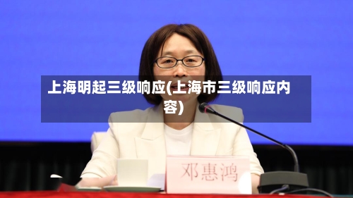 上海明起三级响应(上海市三级响应内容)-第3张图片