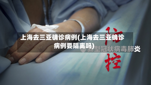 上海去三亚确诊病例(上海去三亚确诊病例要隔离吗)-第2张图片