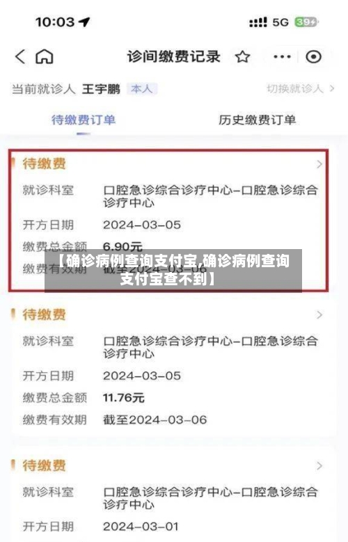【确诊病例查询支付宝,确诊病例查询支付宝查不到】-第3张图片