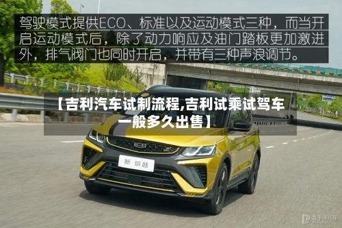 【吉利汽车试制流程,吉利试乘试驾车一般多久出售】