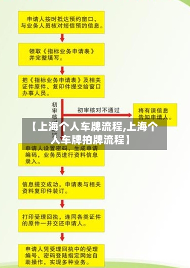 【上海个人车牌流程,上海个人车牌拍牌流程】