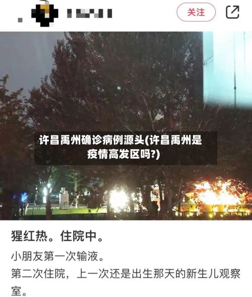 许昌禹州确诊病例源头(许昌禹州是疫情高发区吗?)-第3张图片
