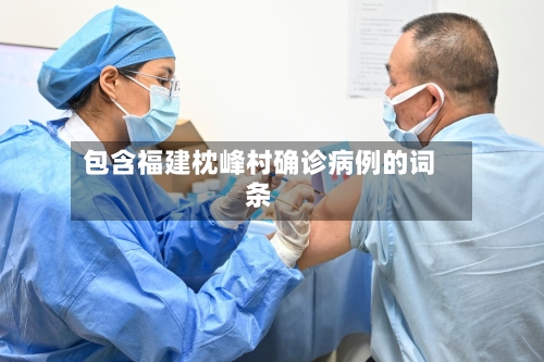 包含福建枕峰村确诊病例的词条