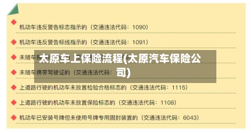 太原车上保险流程(太原汽车保险公司)-第3张图片