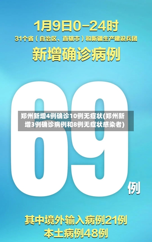 郑州新增4例确诊10例无症状(郑州新增3例确诊病例和8例无症状感染者)-第3张图片