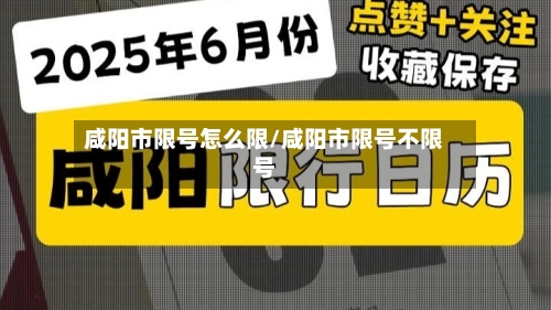 咸阳市限号怎么限/咸阳市限号不限号-第3张图片