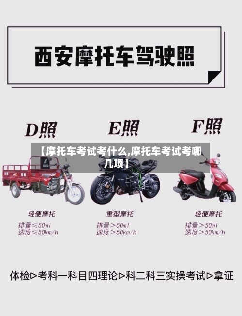 【摩托车考试考什么,摩托车考试考哪几项】